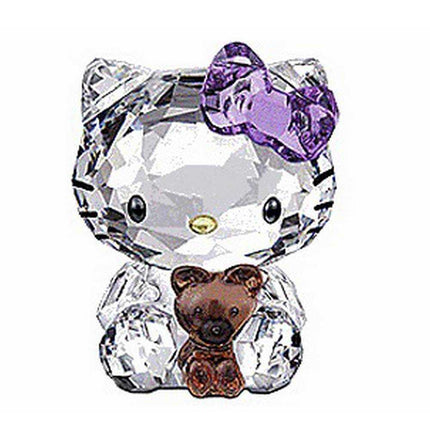 Statuetta Hello Kitty con orso Swarovski 1096879