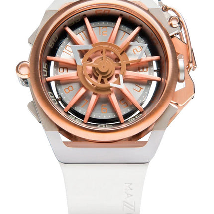 Orologio da uomo Mazzucato Rim Sport reversibile con doppio quadrante automatico 11-WHCG5