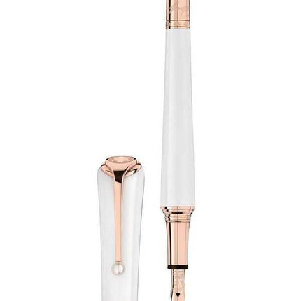 Montblanc Muses Marilyn Monroe Edizione Speciale 117883 Penna Stilografica Perlata