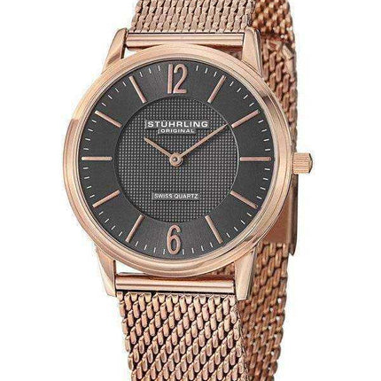 Orologio da uomo Stuhrling Original Somerset Elite Swiss Quartz 122.334454