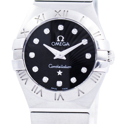Omega Constellation Quartz Diamond Accent 123.10.24.60.51.001 Orologio da donna
