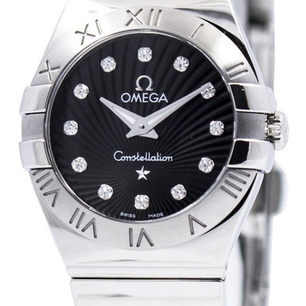 Omega Constellation Quartz Diamond Markers 123.10.24.60.51.002 Orologio da donna