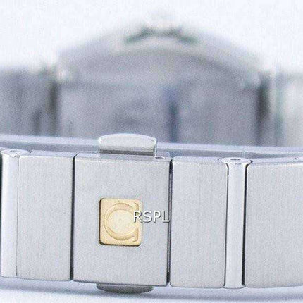 Omega Constellation Quartz Diamond Accent Power Reserve 123.10.24.60.55.001 Orologio da donna