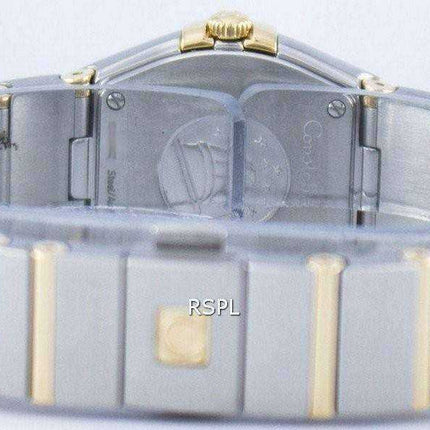 Omega Constellation Quartz Diamond Accent Power Reserve 123.20.24.60.55.002 Orologio da donna