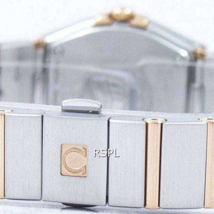 Omega Constellation Tahiti Quartz Diamond Accent 123.20.24.60.57.005 Orologio da donna
