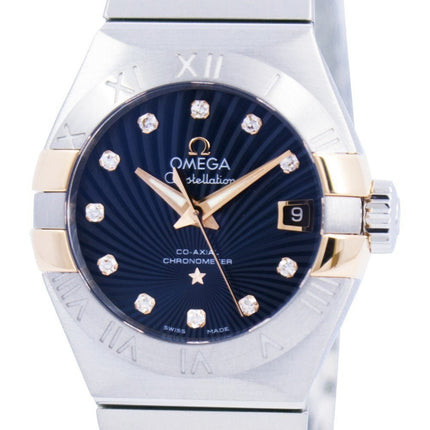 Omega Constellation Co-Axial Chronometer Diamond Accent 123.20.27.20.53.002 Orologio da donna