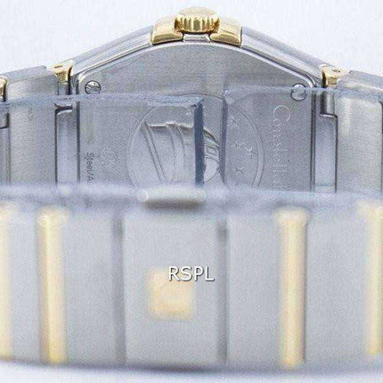 Omega Constellation Quartz Diamond Accent Power Reserve 123.20.27.60.55.002 Orologio da donna