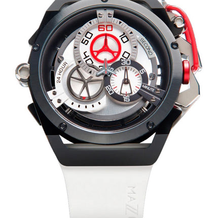 Orologio da uomo Mazzucato Rim Sport reversibile cronografo doppio quadrante automatico 13-WHCG10