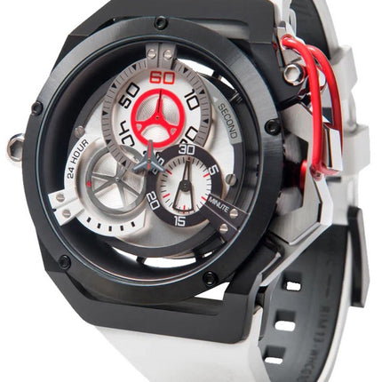 Orologio da uomo Mazzucato Rim Sport reversibile cronografo doppio quadrante automatico 13-WHCG10