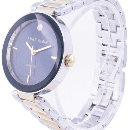Orologio da donna al quarzo con accenti di diamanti Anne Klein 1363NVTT