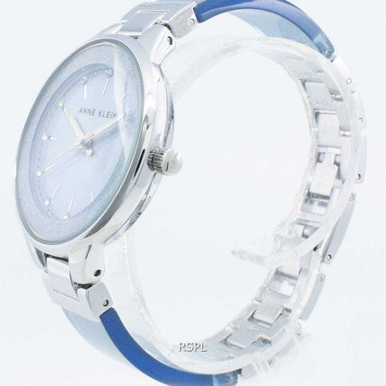 Orologio da donna al quarzo Anne Klein Diamond Accent 1409LBSV