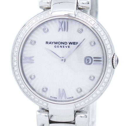 Raymond Weil Shine Diamond Accent Quartz 1600-STS-00995 Orologio da donna