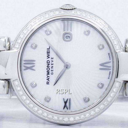 Raymond Weil Shine Diamond Accent Quartz 1600-STS-00995 Orologio da donna