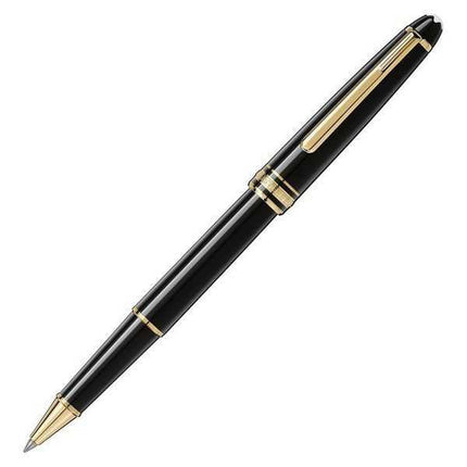 Penna roller Montblanc Meisterstuck rivestita in oro 163-12890