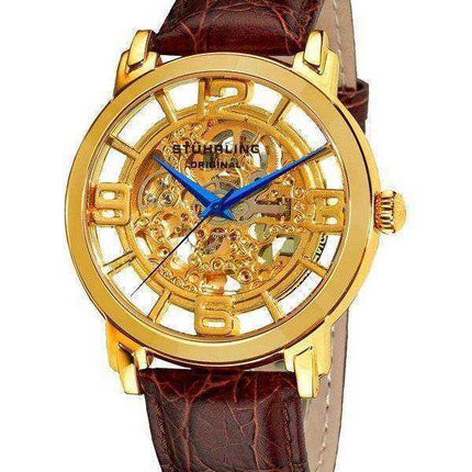 Orologio da uomo Stuhrling Original Winchester Grand Automatic Skeleton Dial 165B.3335K31