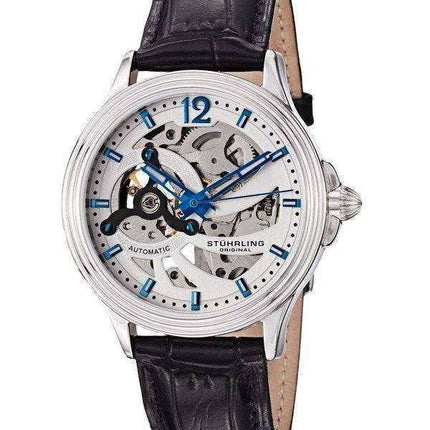 Orologio da uomo Stuhrling Original Delphi Helix Automatic Skeleton Dial 170.33152
