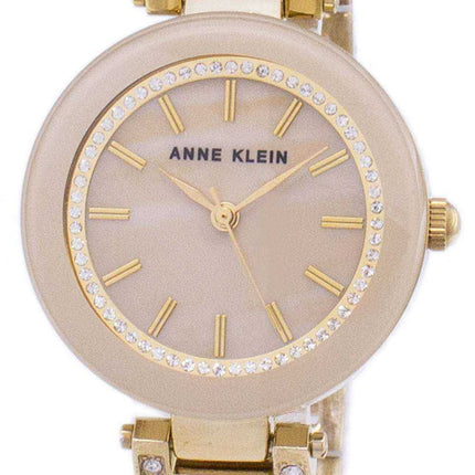 Anne Klein Quartz Diamond Accents 1906TMGB Orologio da donna