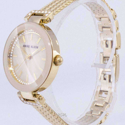 Anne Klein Quartz Diamond Accents 1906TMGB Orologio da donna
