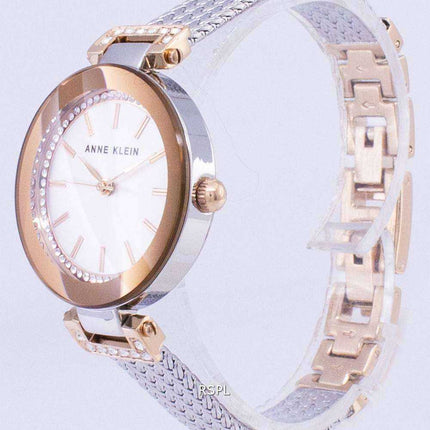 Anne Klein Quartz Diamond Accents 1907SVRT Orologio da donna