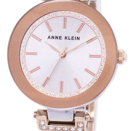 Anne Klein Quartz Diamond Accents 1907SVRT Orologio da donna
