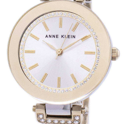 Anne Klein Quartz Diamond Accents 1907SVTT Orologio da donna