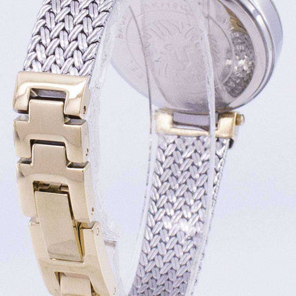 Anne Klein Quartz Diamond Accents 1907SVTT Orologio da donna