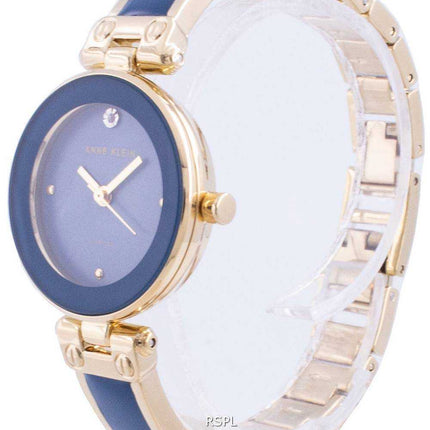 Anne Klein 1980BLGB Quartz Diamond Accents Orologio da donna