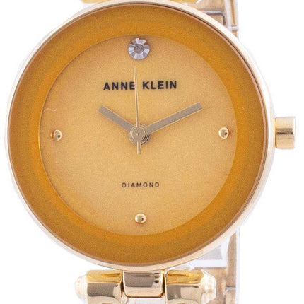 Orologio da donna al quarzo con accenti di diamanti Anne Klein 1980MGGB