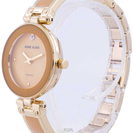 Orologio da donna al quarzo con accenti di diamanti Anne Klein 1980MGGB