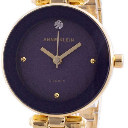 Anne Klein 1980PLGB, orologio da donna al quarzo con accenti di diamanti