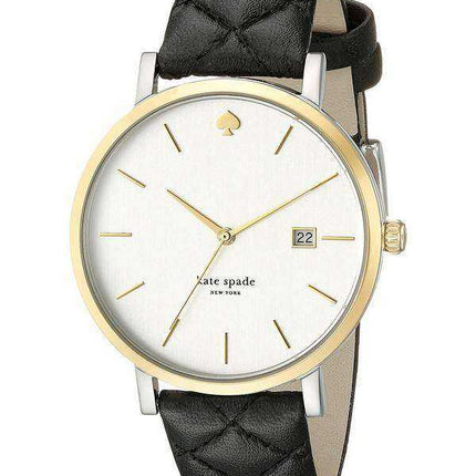 Cinturino in pelle al quarzo grande Kate Spade New York Metro 1YRU0125 Orologio da donna