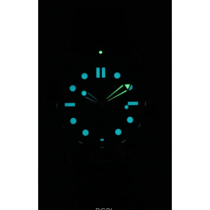 Orologio da uomo Omega Seamaster con cinturino in gomma e quadrante nero, automatico, subacqueo, 210.32.42.20.01.001, 300 m