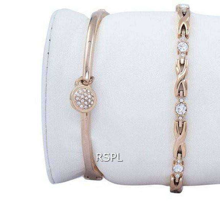 Anne Klein Quartz Swarovski Crystal 2238RGST Orologio da donna