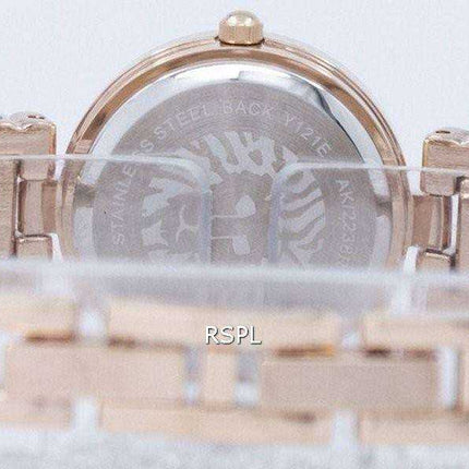 Anne Klein Quartz Swarovski Crystal 2238RGST Orologio da donna