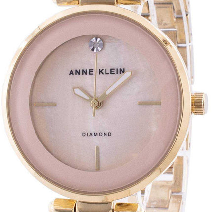 Orologio da donna al quarzo con accenti di diamanti Anne Klein 2512LPGB