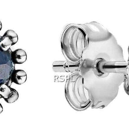 PANDORA Shining Midnight 290561NBC Orecchini Crystal Blue