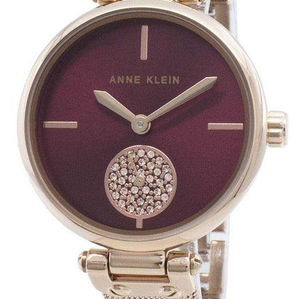 Orologio da donna al quarzo con accenti di diamanti Anne Klein 3000BYRG