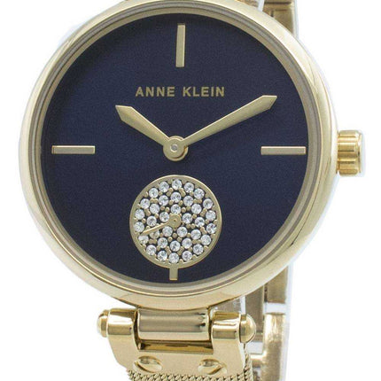 Orologio da donna al quarzo con accenti di diamanti Anne Klein 3000NVGB