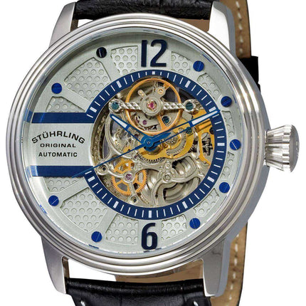 Stuhrling Original Classic Delphi Prospero Automatic Skeleton 308.331516 Orologio da uomo