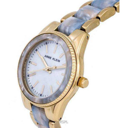 Orologio da donna Anne Klein bicolore in acciaio inossidabile con quadrante in madreperla al quarzo 3212LBGB