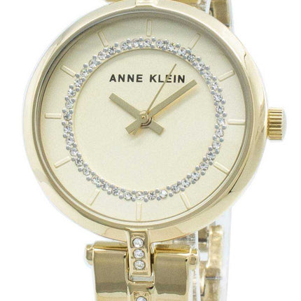 Anne Klein 3248CHGB Orologio al quarzo da donna con accento di diamanti