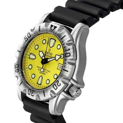 Orologio da uomo Ratio FreeDiver Professional 500M Sapphire Yellow Dial Automatic 32BJ202A-YLW