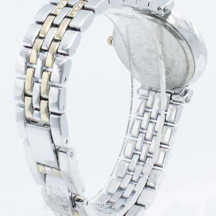 Anne Klein AK-3409SVTT Orologio al quarzo da donna con accenti di diamanti