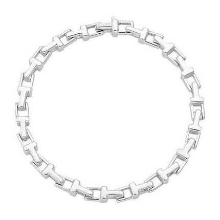 Bracciale in argento sterling a catena stretta Tiffany T 34888876 da donna
