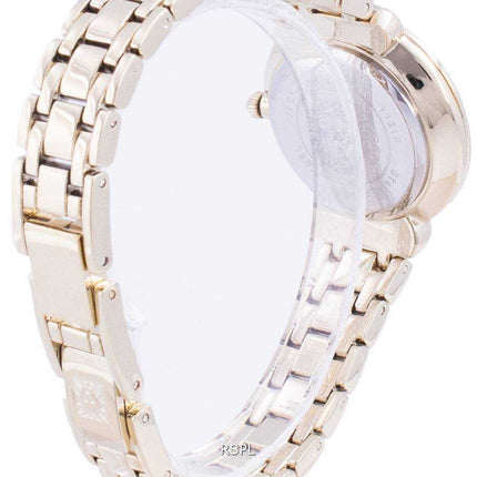 Anne Klein Swarovski Crystal Accent 3488GPST al quarzo con orologio da donna in confezione regalo