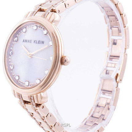 Anne Klein Swarovski Crystal Accent 3488RGST al quarzo con orologio da donna in confezione regalo