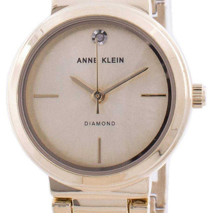 Orologio da donna al quarzo Anne Klein Genuine Diamond 3528CHGB