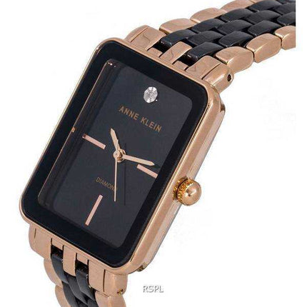 Orologio da donna Anne Klein Diamond Accents quadrante blu al quarzo 3668NVRG