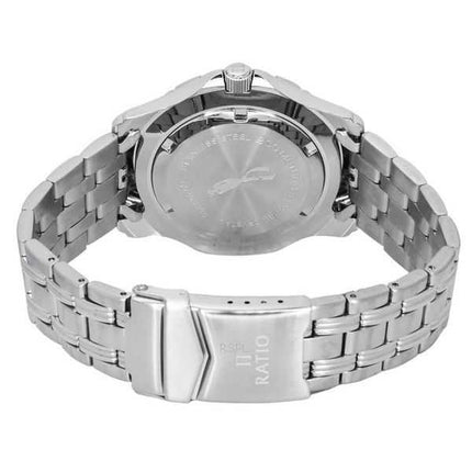 Orologio da uomo Ratio FreeDiver Professional Sapphire Sunray Orange Dial Quartz 36JL140-ORG 200M