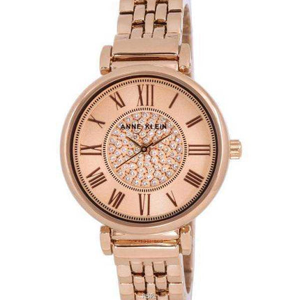 Orologio da donna 3872RGRG al quarzo con accenti di cristallo Anne Klein tono oro rosa